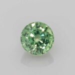 1.265ct Round Green Sapphire, view 1
