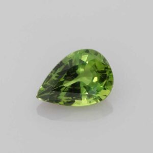 0.89ct Pear Shape Green Sapphire