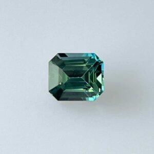1.08ct Octagon Teal Sapphire