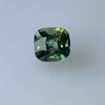 1.51ct Square (Antique) Cushion Teal Sapphire, view 1