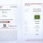 2.64ct Emerald Cut Chrome Tourmaline, view 3