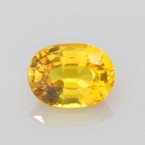 2.31ct Oval Yellow Sapphire