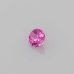 2.61ct Round Orange Sapphire, view 4
