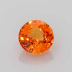 1.94ct Round Orange Sapphire, view 1