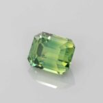 3.04ct Emerald Cut Green Sapphire, view 2
