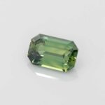 2.56ct Emerald Cut Green Sapphire, view 2