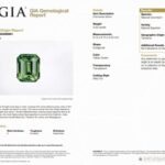 3.04ct Emerald Cut Green Sapphire, view 3