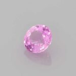 0.7ct Round Pink Sapphire, view 2