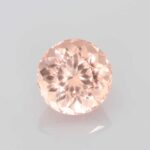 4.13ct Round Peach Morganite, view 1