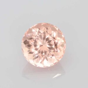 4.13ct Round Peach Morganite
