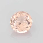 4.95ct Round Peach Morganite, view 1