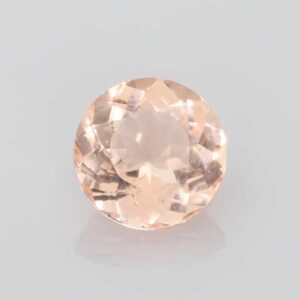 3.53ct Round Peach Morganite