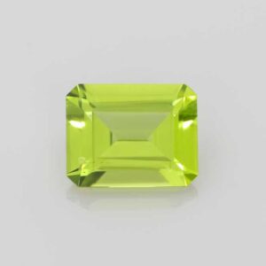 3.04ct Emerald Cut Peridot