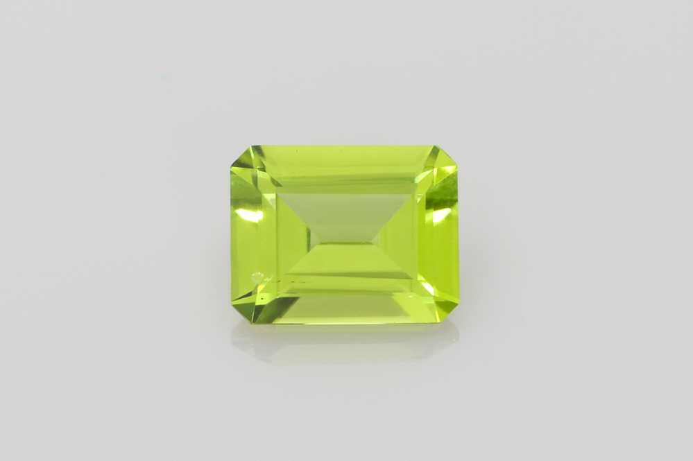 3.04ct Emerald Cut Peridot