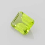 3.04ct Emerald Cut Peridot, view 2
