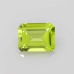 2.95ct Emerald Cut Peridot, view 1