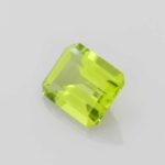2.95ct Emerald Cut Peridot, view 2