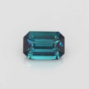 1.22ct Emerald Cut Teal Tourmaline (Blue/green)