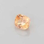 0.95ct Square (Antique) Cushion Peach Sapphire, view 2