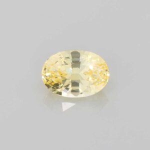 1.53ct Oval Yellow Sapphire