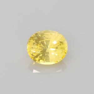 1.14ct Oval Yellow Sapphire