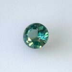 1.5ct Round Teal Sapphire, view 2
