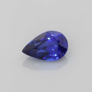1.03ct Pear Shape Blue Sapphire