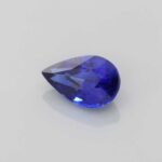 1.03ct Pear Shape Blue Sapphire, view 2