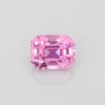 2.09ct Emerald Cut Pink Spinel, view 1
