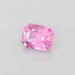 2.09ct Emerald Cut Pink Spinel, view 2