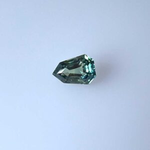 1.58ct Kite Teal Sapphire