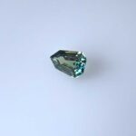1.58ct Kite Teal Sapphire, view 2