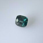 1.51ct Square (Antique) Cushion Teal Sapphire, view 2
