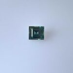 1.07ct Baguette Teal Sapphire, view 1