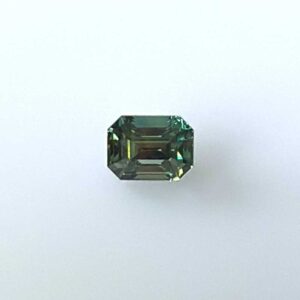 1.54ct Emerald Cut Teal Sapphire