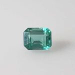 0.88ct Emerald Cut Emerald, view 1