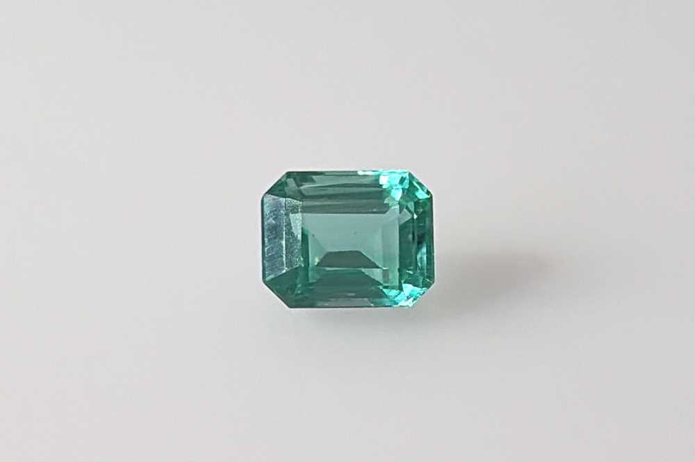 0.88ct Emerald Cut Emerald