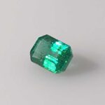 0.99ct Emerald Cut Emerald, view 2