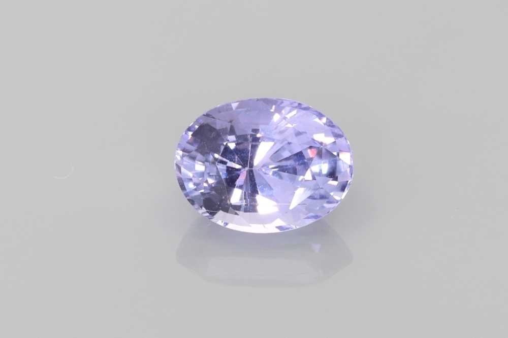 2.06ct Oval Purple Sapphire