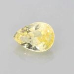 2.49ct Pear Shape Yellow Sapphire, view 2