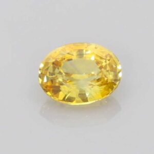 2.02ct Oval Yellow Sapphire