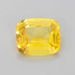 5.07ct Cushion Yellow Sapphire