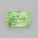 2.12ct Emerald Cut Tsavorite, view 1