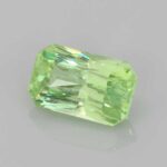 2.12ct Emerald Cut Tsavorite, view 2