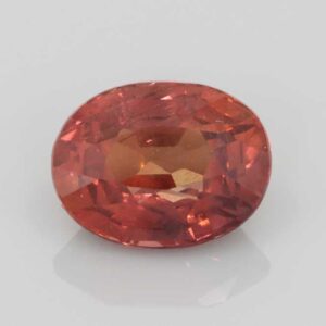 3.13ct Oval Champagne Sapphire