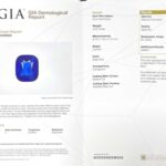 3.03ct Rectangular Cushion Blue Sapphire, view 3