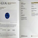 3.03ct Oval Blue Sapphire, view 3