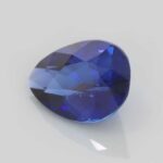 3.11ct Pear Shape Blue Sapphire, view 2