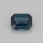 2.08ct Emerald Cut Blue Sapphire, view 1