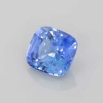 2.52ct Square (Antique) Cushion Blue Sapphire, view 2